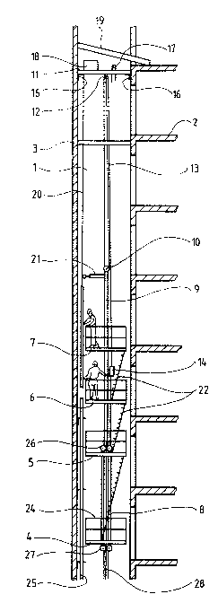 A single figure which represents the drawing illustrating the invention.